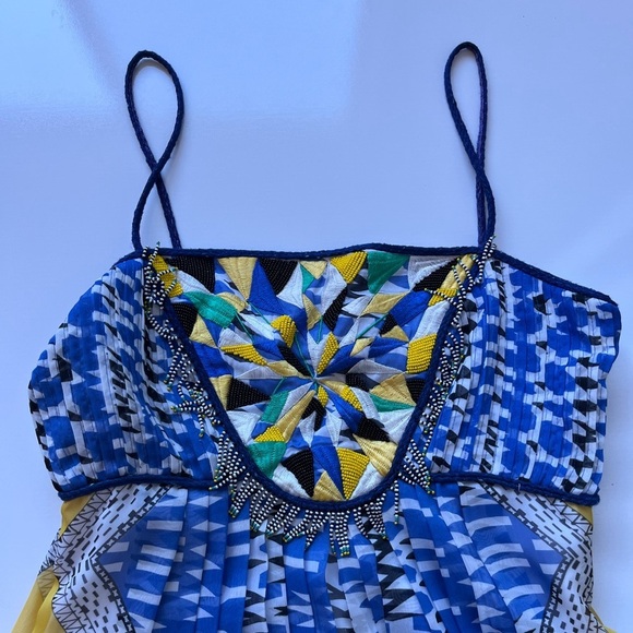 RANNA GILL sunburst maxi tribal print dress by Anthropologie - Picture 4 of 8